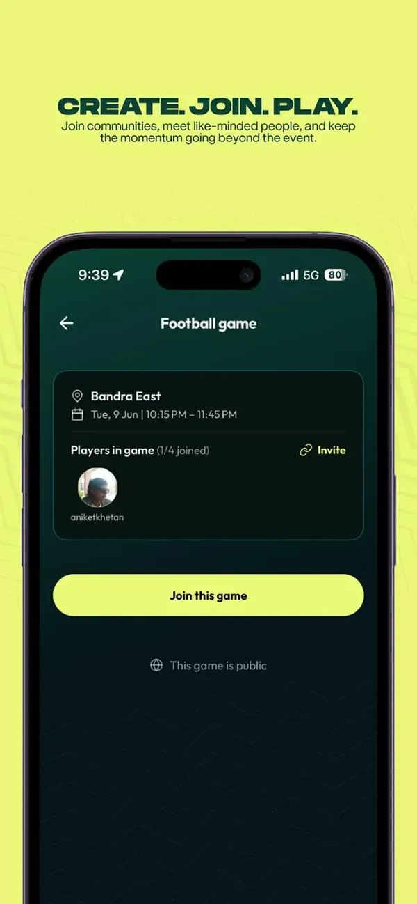 Movynn iOS App — Home Screen